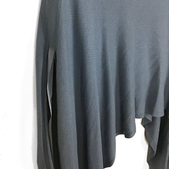 Lululemon Forward Flow Heather Blue Charcoal Poncho - Picture 4 of 12